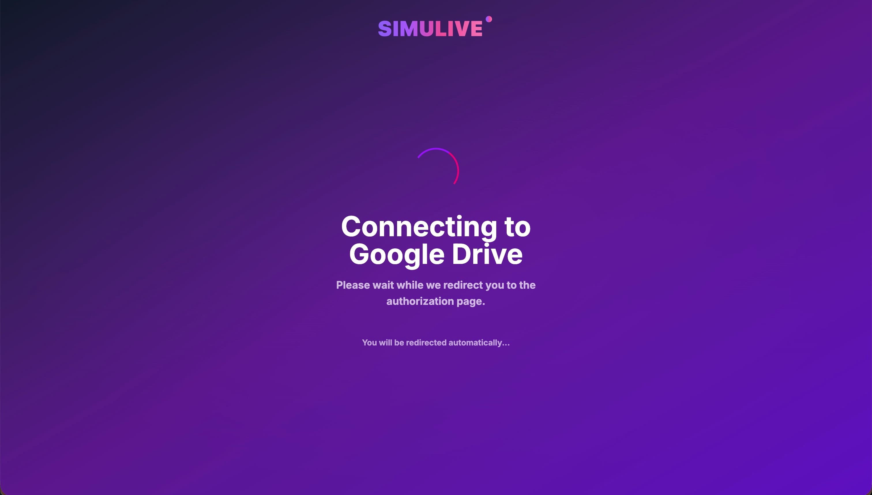 How to Connect Google Drive to SimuLive