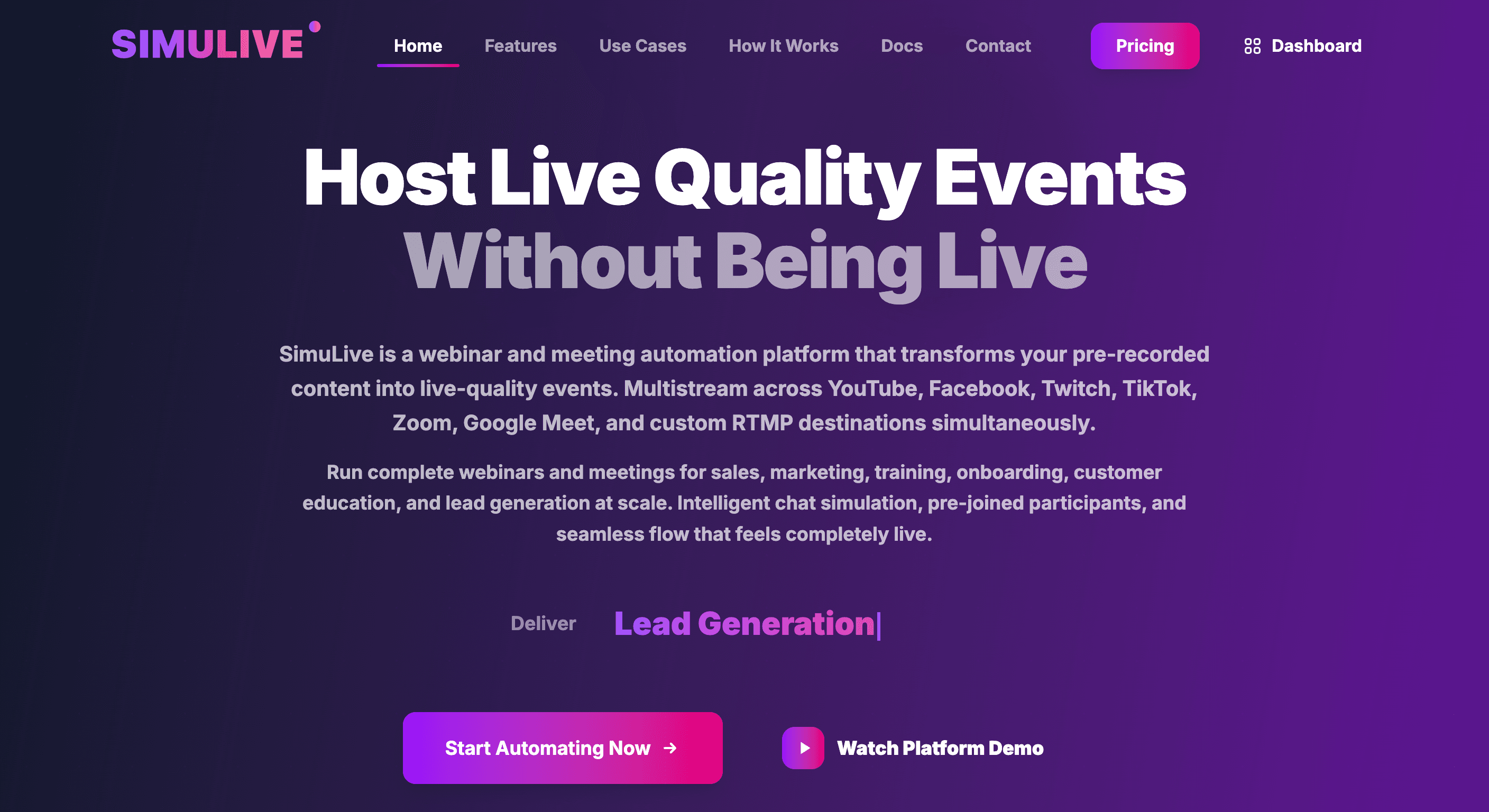 How to Create Your First Automated Webinar and Meeting